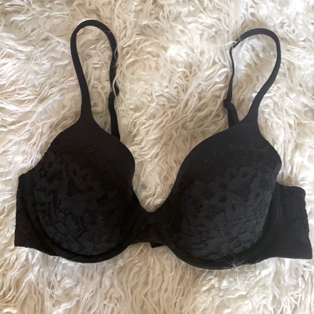 Body by Victoria black lace bra Victoria’s Secret